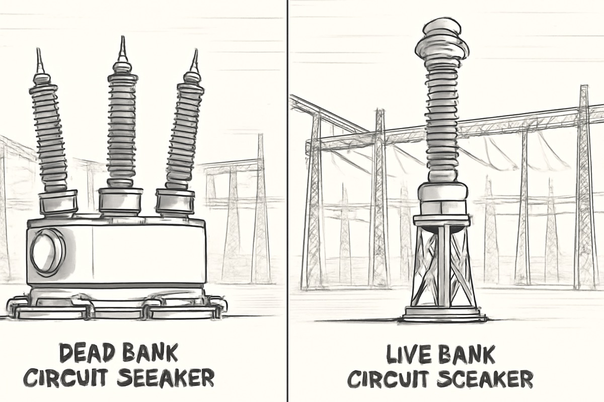 Dead Tank vs Live Tank Circuit Breaker: Design, Application & Selection