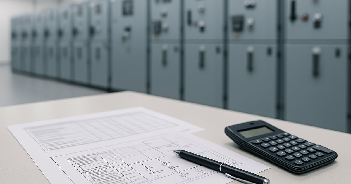MV Switchgear Specification: RFQ Checklist & Data Sheet